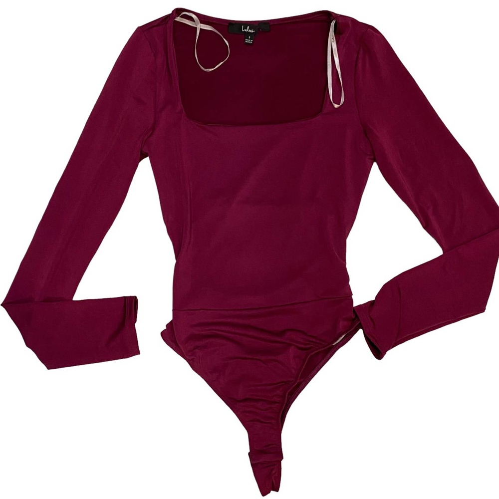 Lulus Long Sleeve Back Out Bodysuit